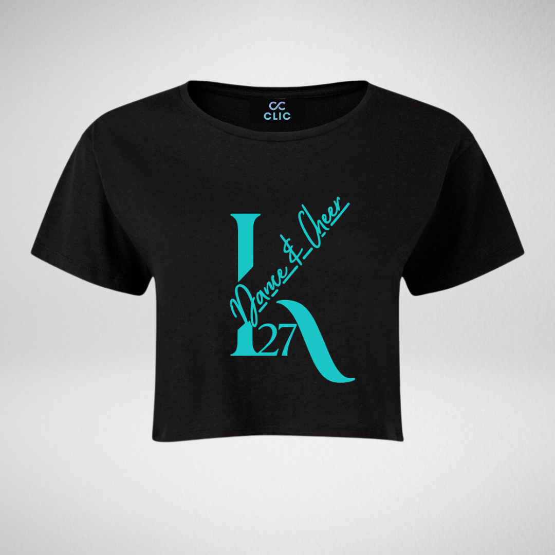 K27 Dance & Cheer Cropped T-shirt