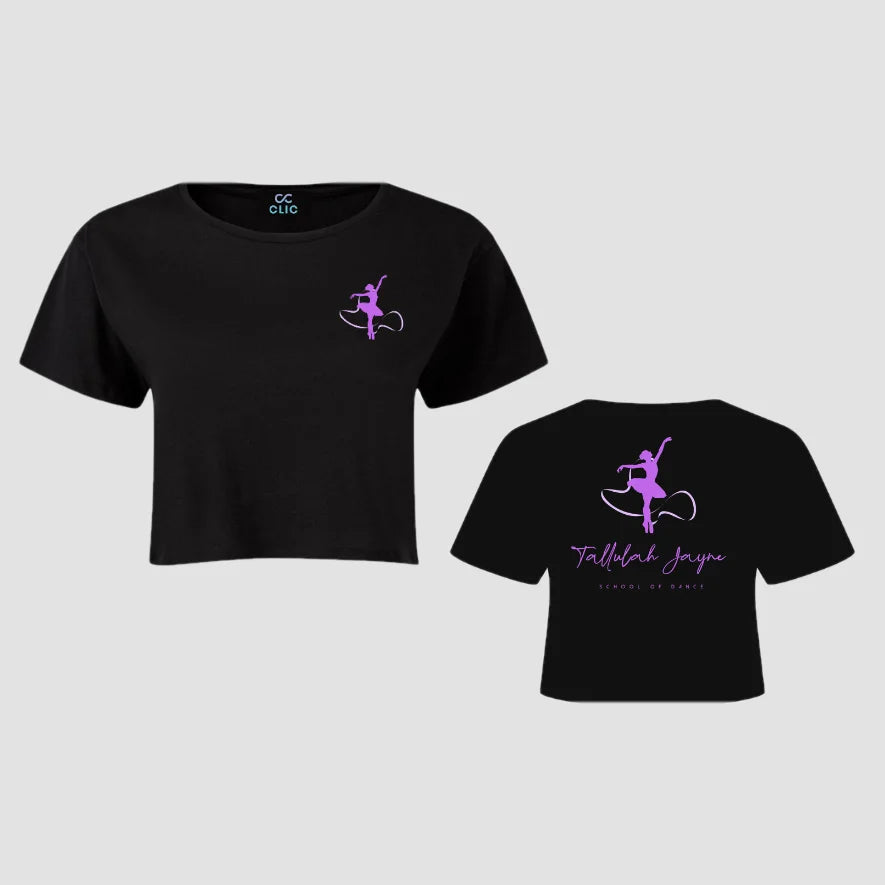 Tallulah Jayne School Of Dance Cropped T-shirt