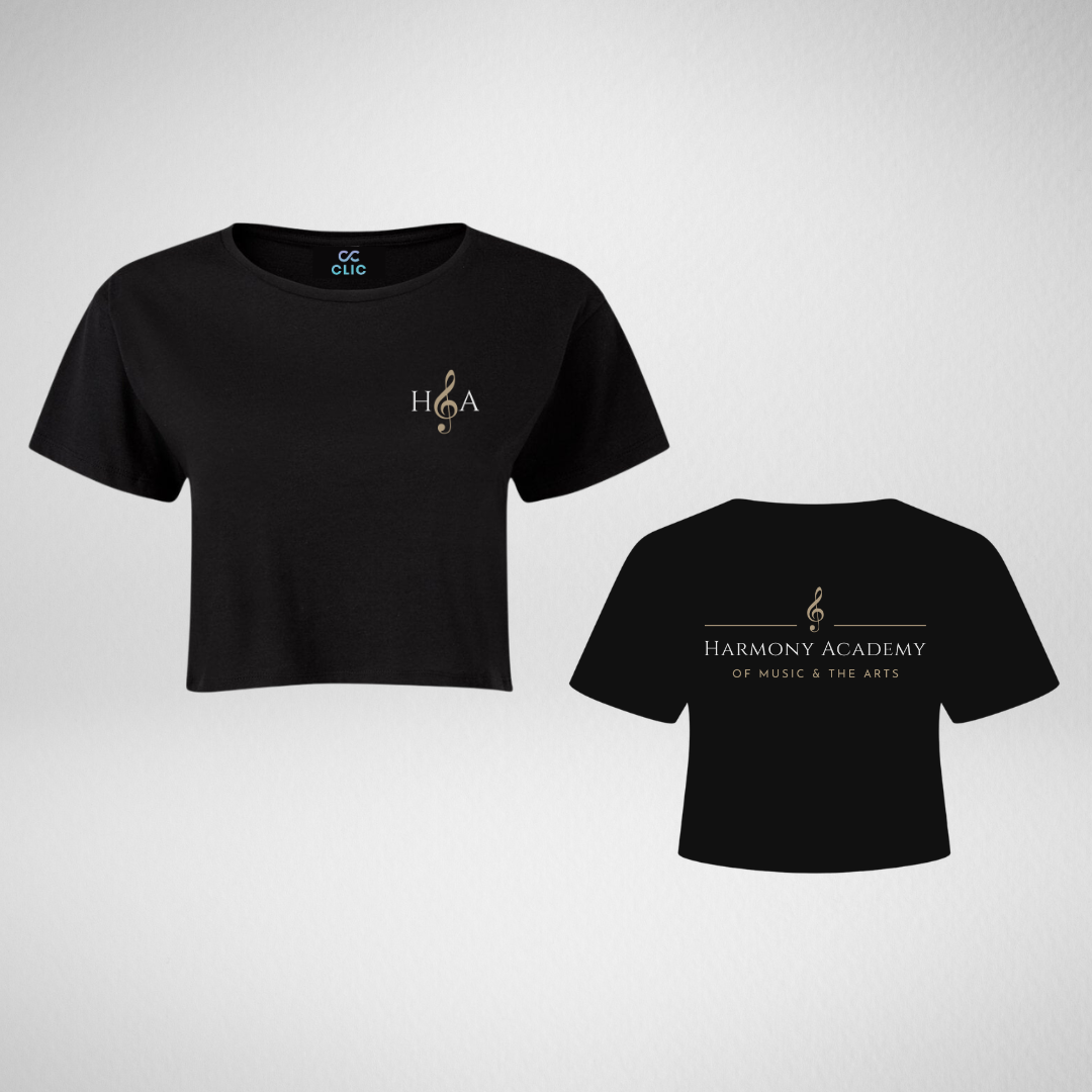 Harmony Academy of Music and the Arts Cropped T-shirt