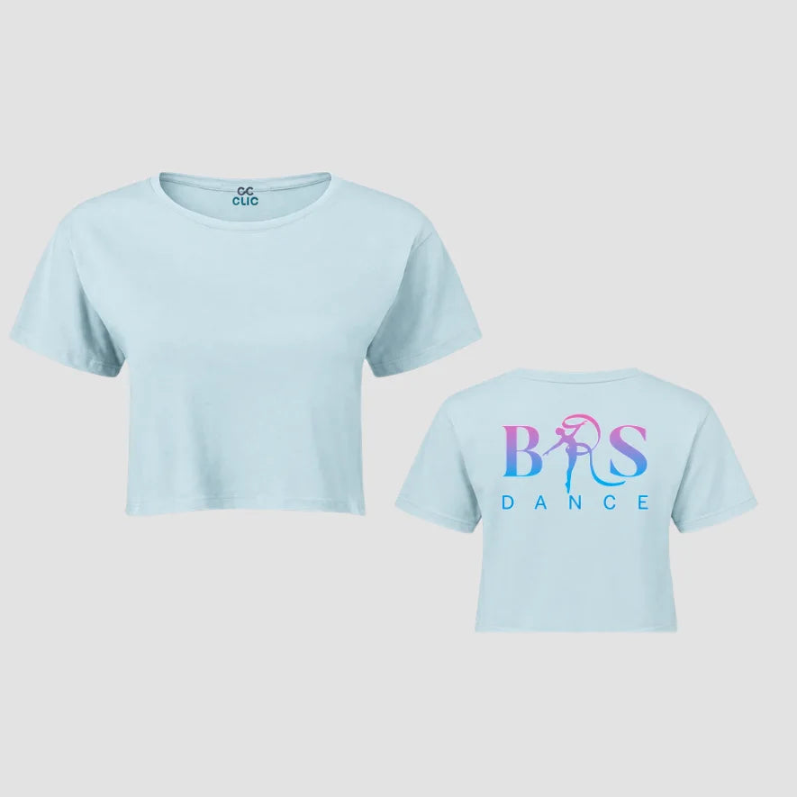 BRS-Dance Ltd Dance Sky Blue Cropped T-shirt