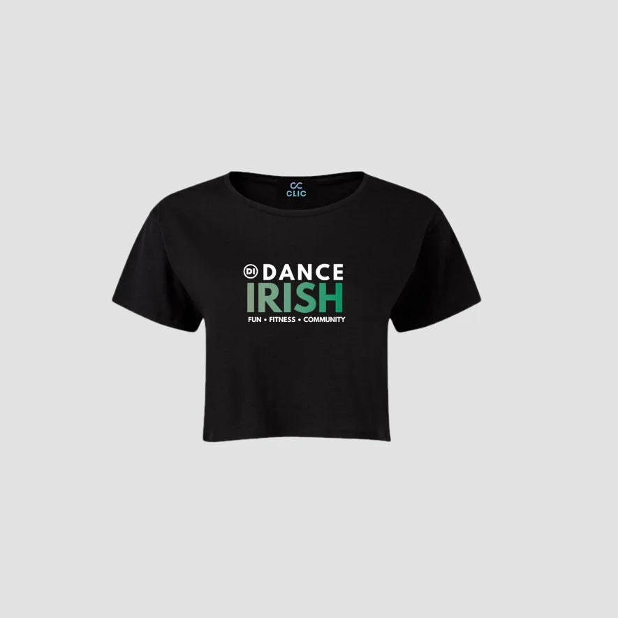 Dance Irish Green Cropped T-shirt
