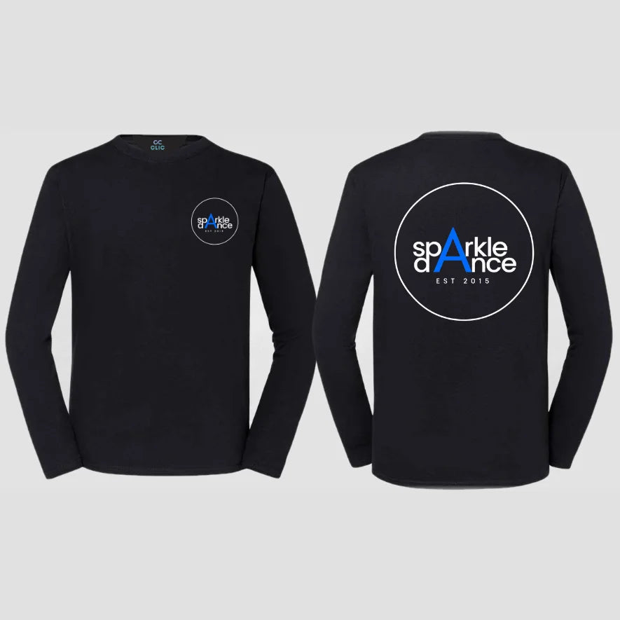 Sparkle Dance Studios Blue Long Sleeve T-shirt