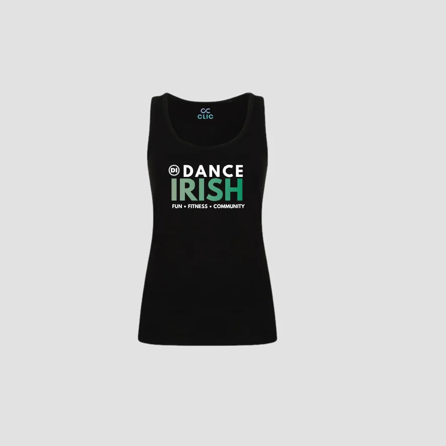 Dance Irish Green Stretch Vest