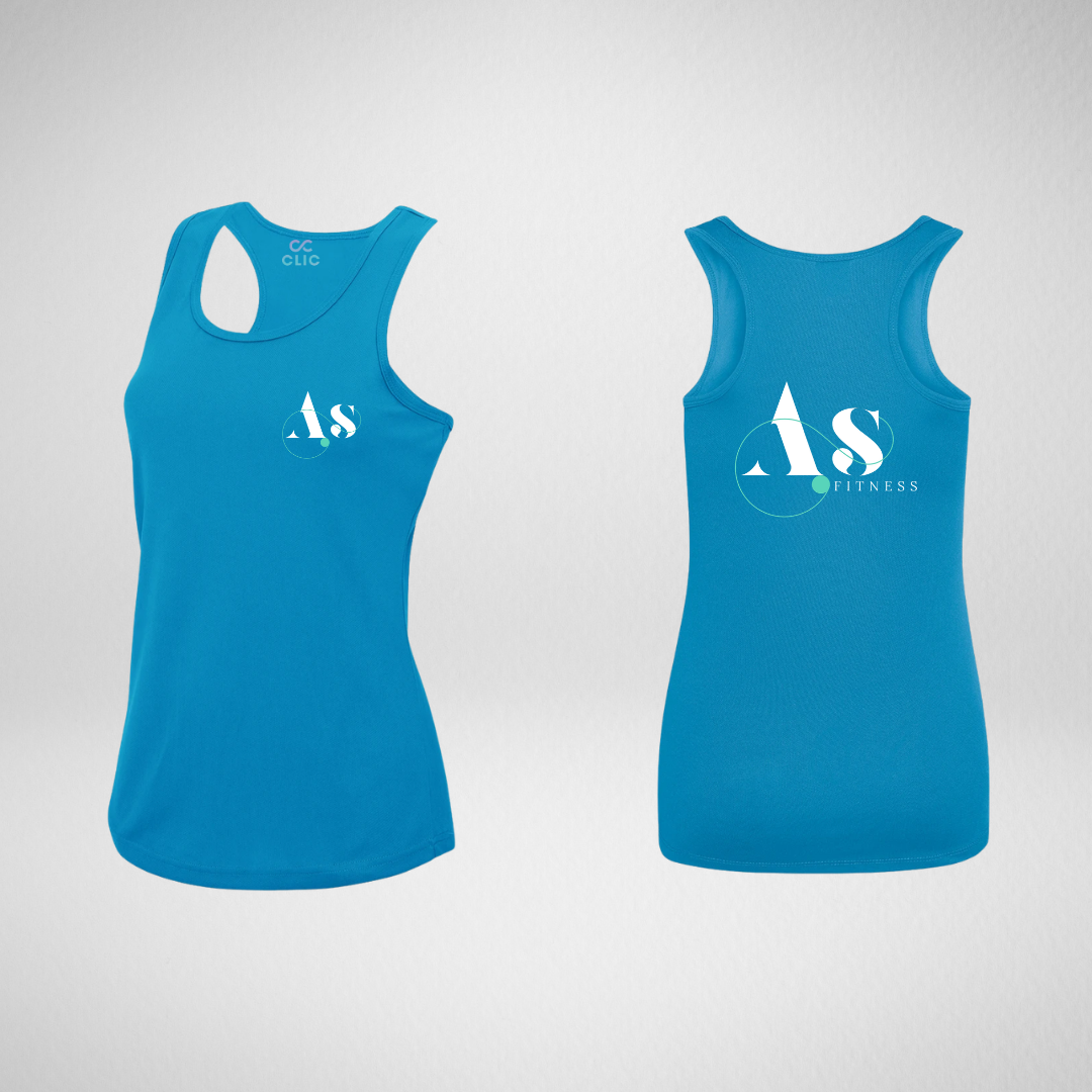 AS Fitness Sapphire Dri Fit Vest