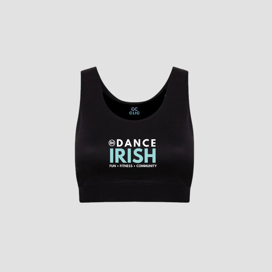 Dance Irish Blue Standard Crop Top