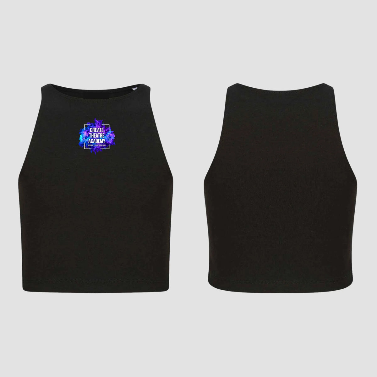 Create Theatre Academy Cropped Tank Vest