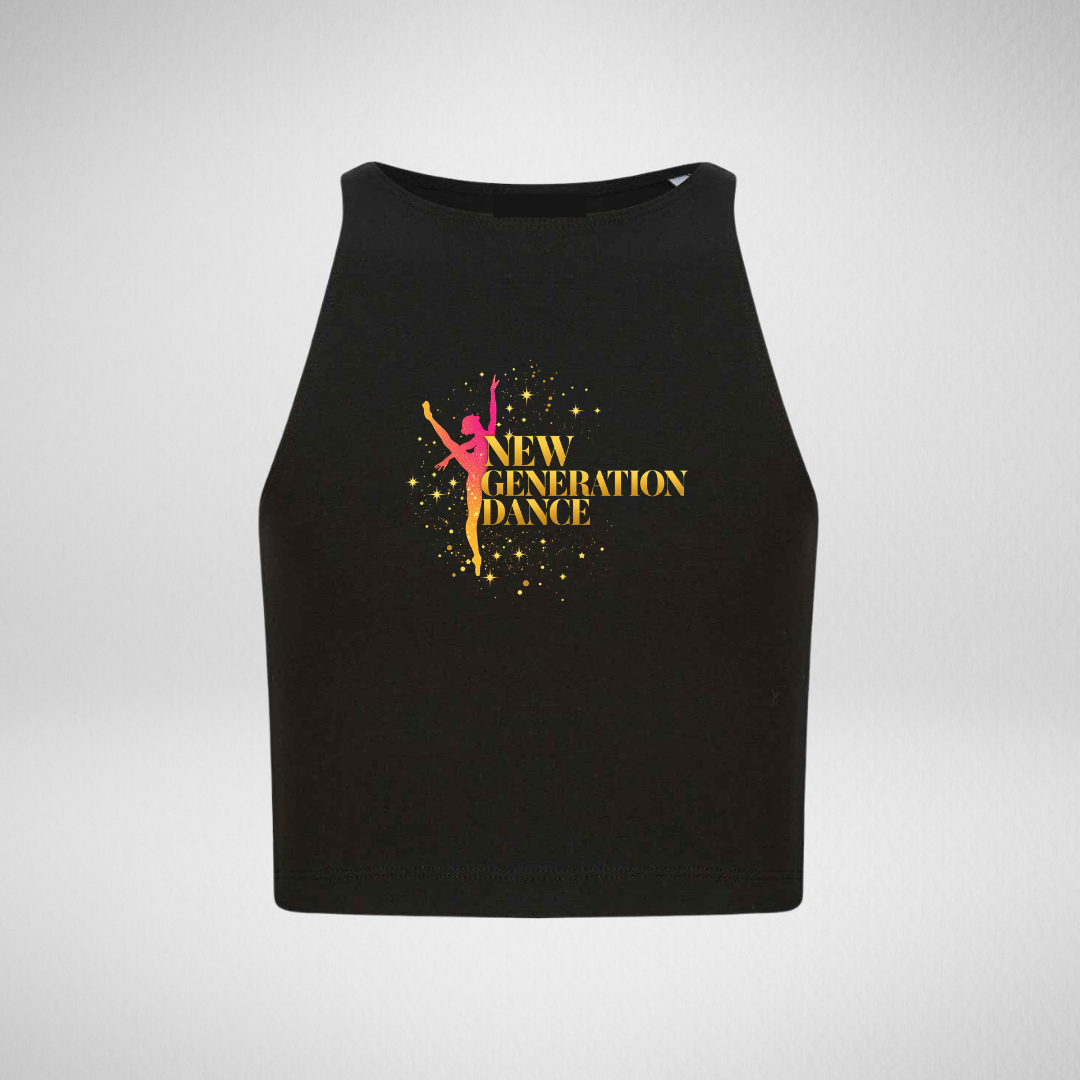 New Generation Dance Cropped Tank Vest