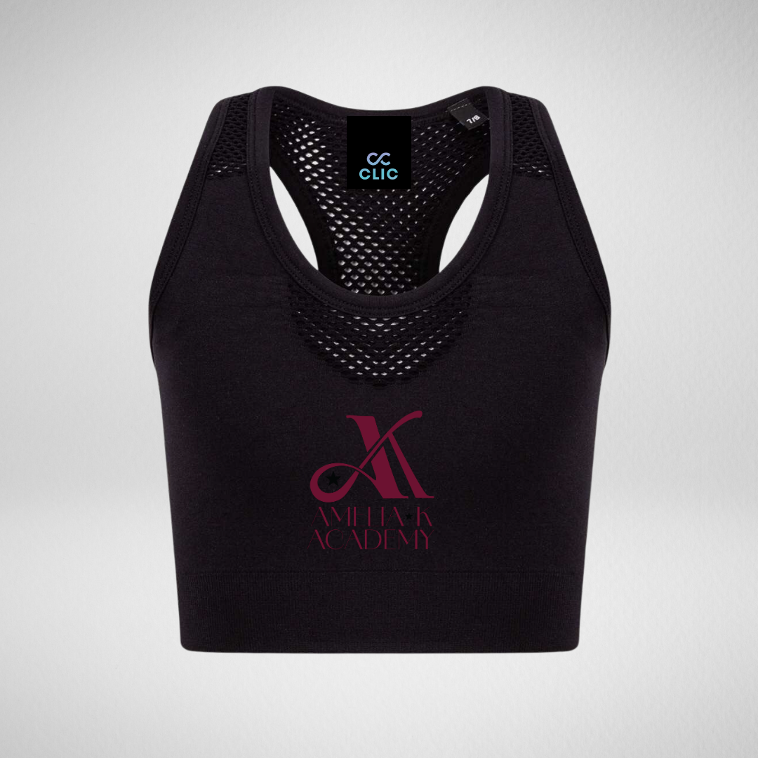 Amelia K Academy Seamless Crop Top