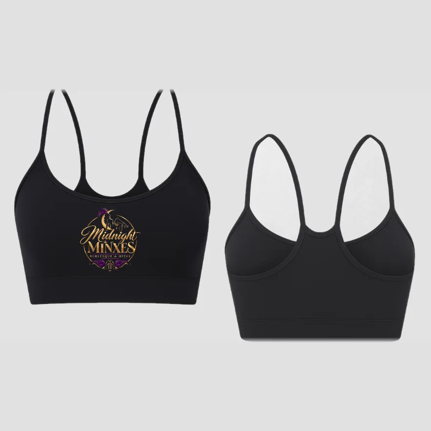 Midnight Minxes Burlesque and Heels Racerback Cami