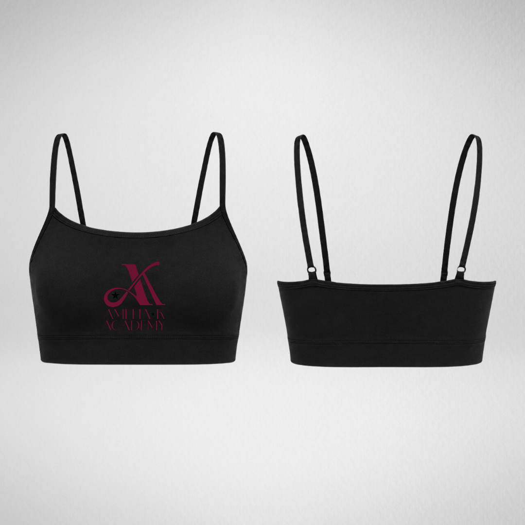 Amelia K Academy Activewear Bra Top