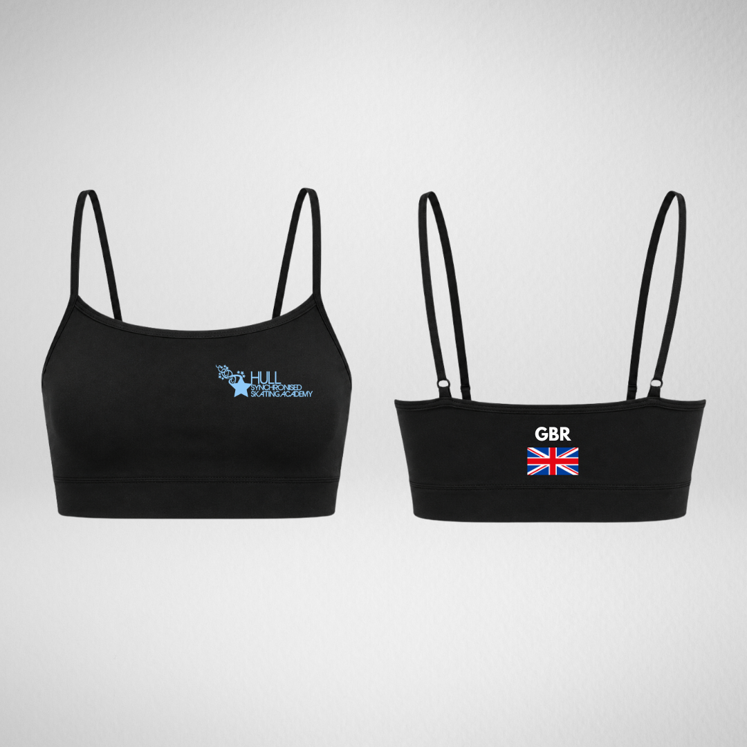 Hull Synchronised Skating Academy Activewear Bra Top