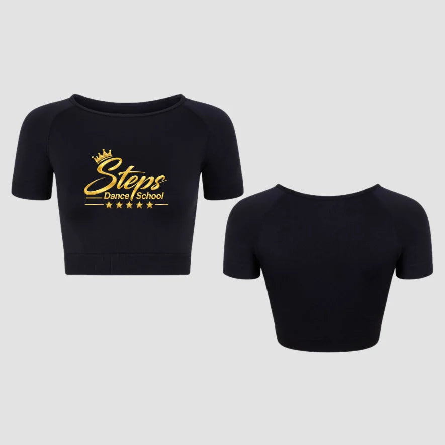 Steps Dance School Activewear Crop Top