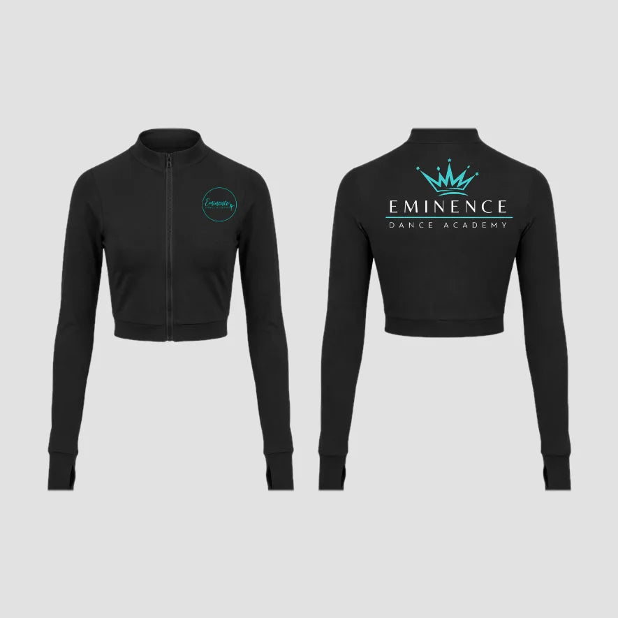 Eminence Dance Academy Full Zip Crop Jacket