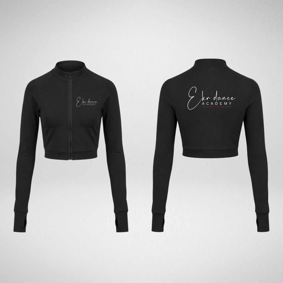 EKR Dance Academy Full Zip Crop Jacket