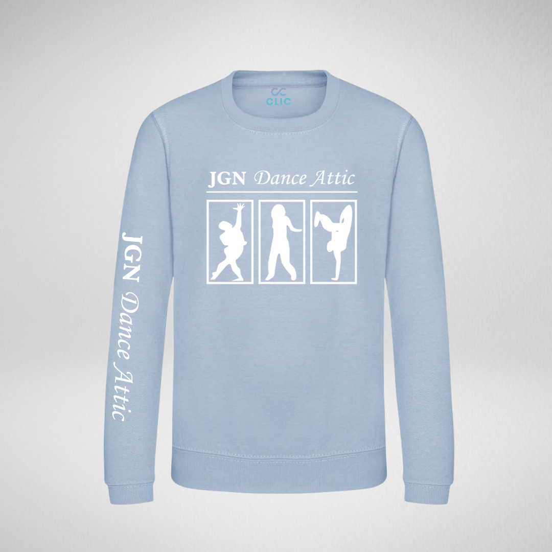 JGN Dance Attic Baby Blue Sweatshirt