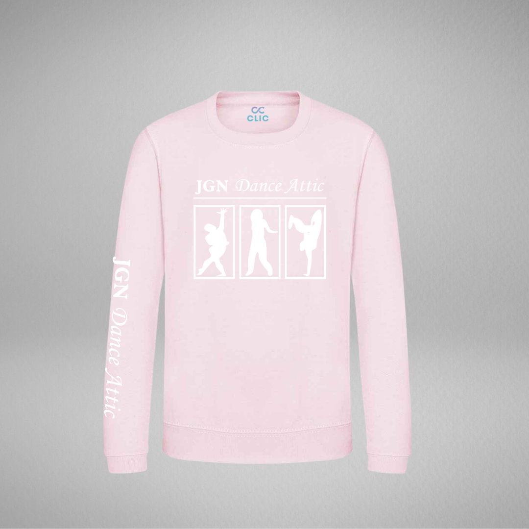 JGN Dance Attic Baby Pink Sweatshirt