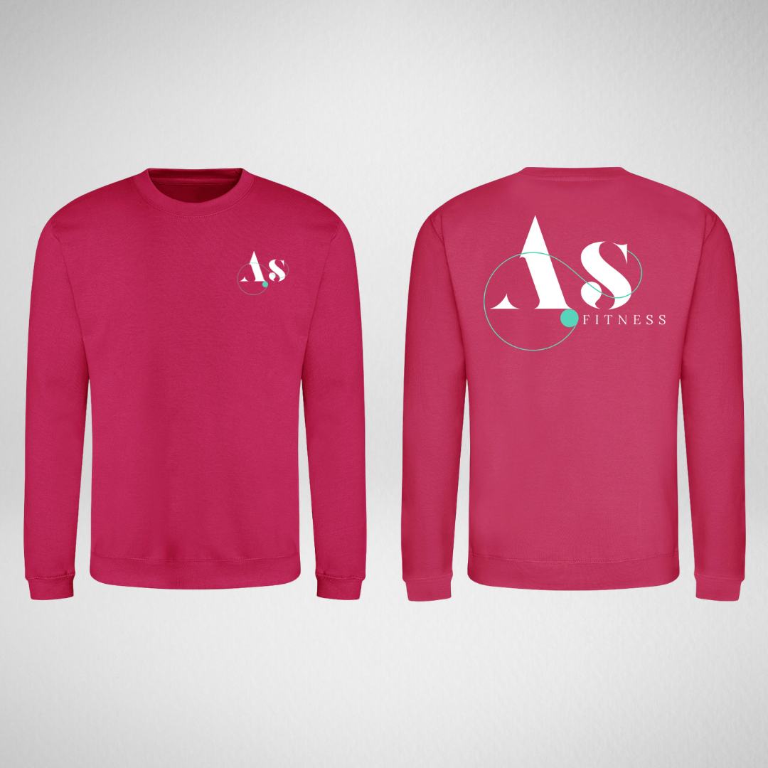 AS Fitness Hot Pink Sweatshirt