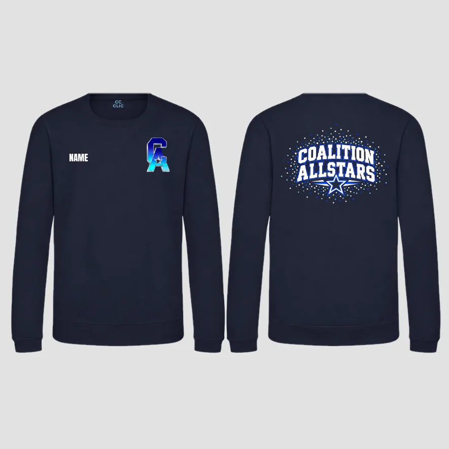 Coalition Allstars Navy Sweatshirt