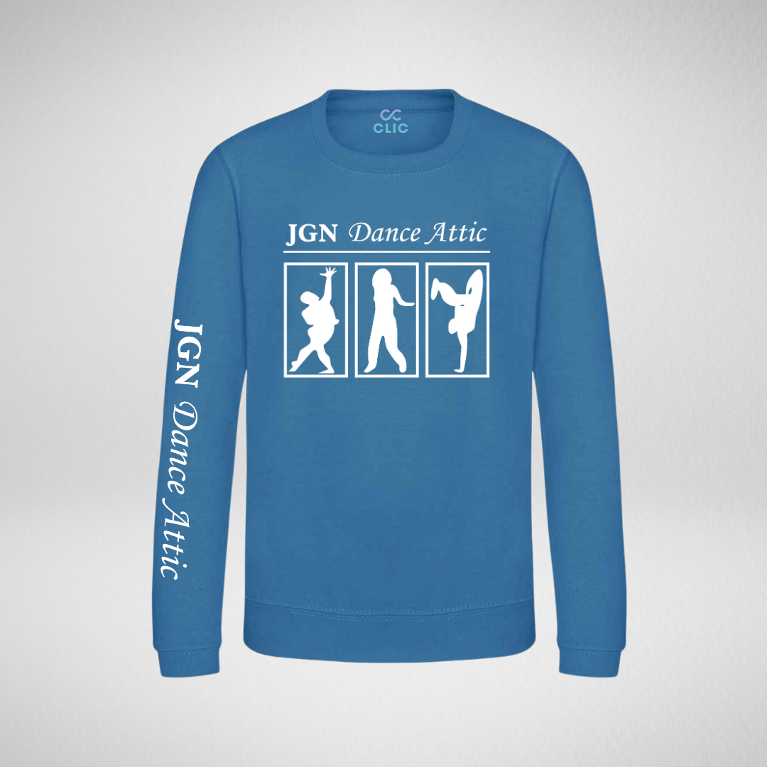 JGN Dance Attic Sapphire Blue Sweatshirt