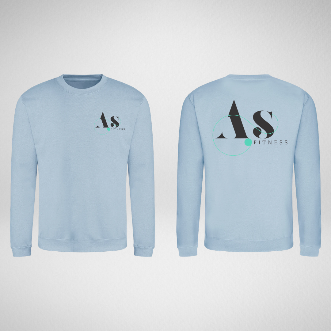 AS Fitness Sky Blue Sweatshirt
