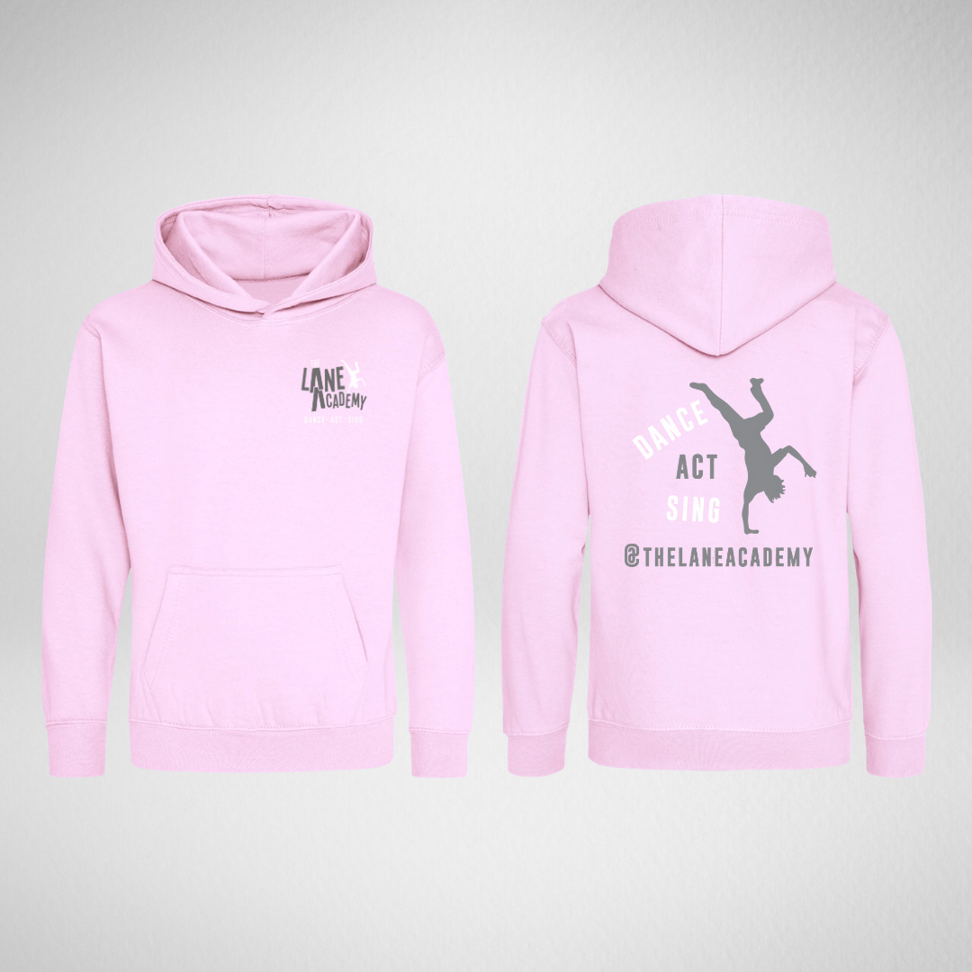 The Lane Academy Baby Pink Pullover Hoodie