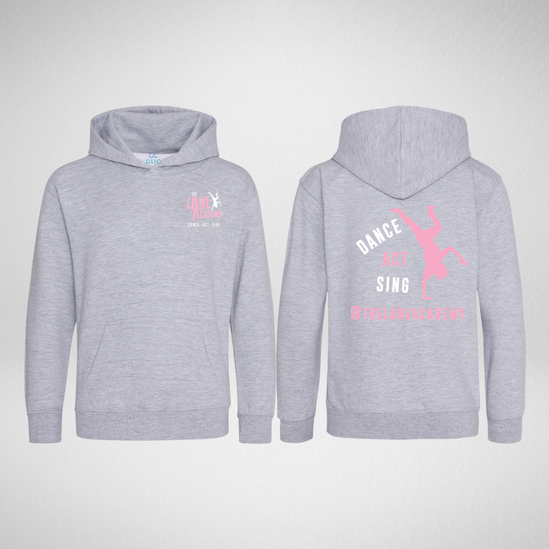 The Lane Academy Heather Grey Pullover Hoodie