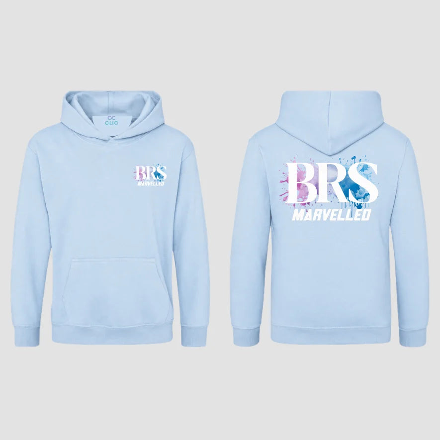 BRS-Dance Ltd Marvelled Sky Blue Pullover Hoodie