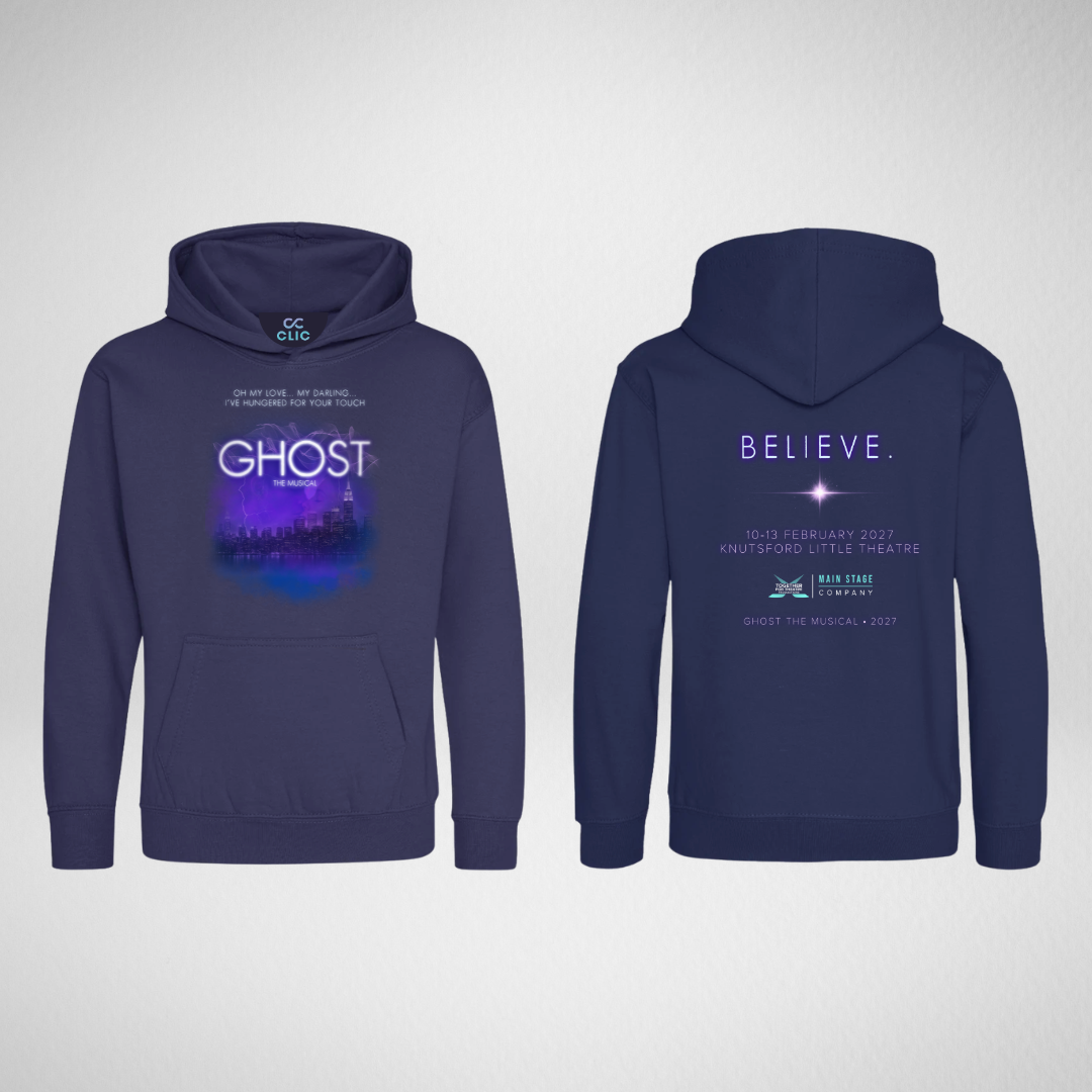 Together for Theatre Ghost Navy Pullover Hoodie