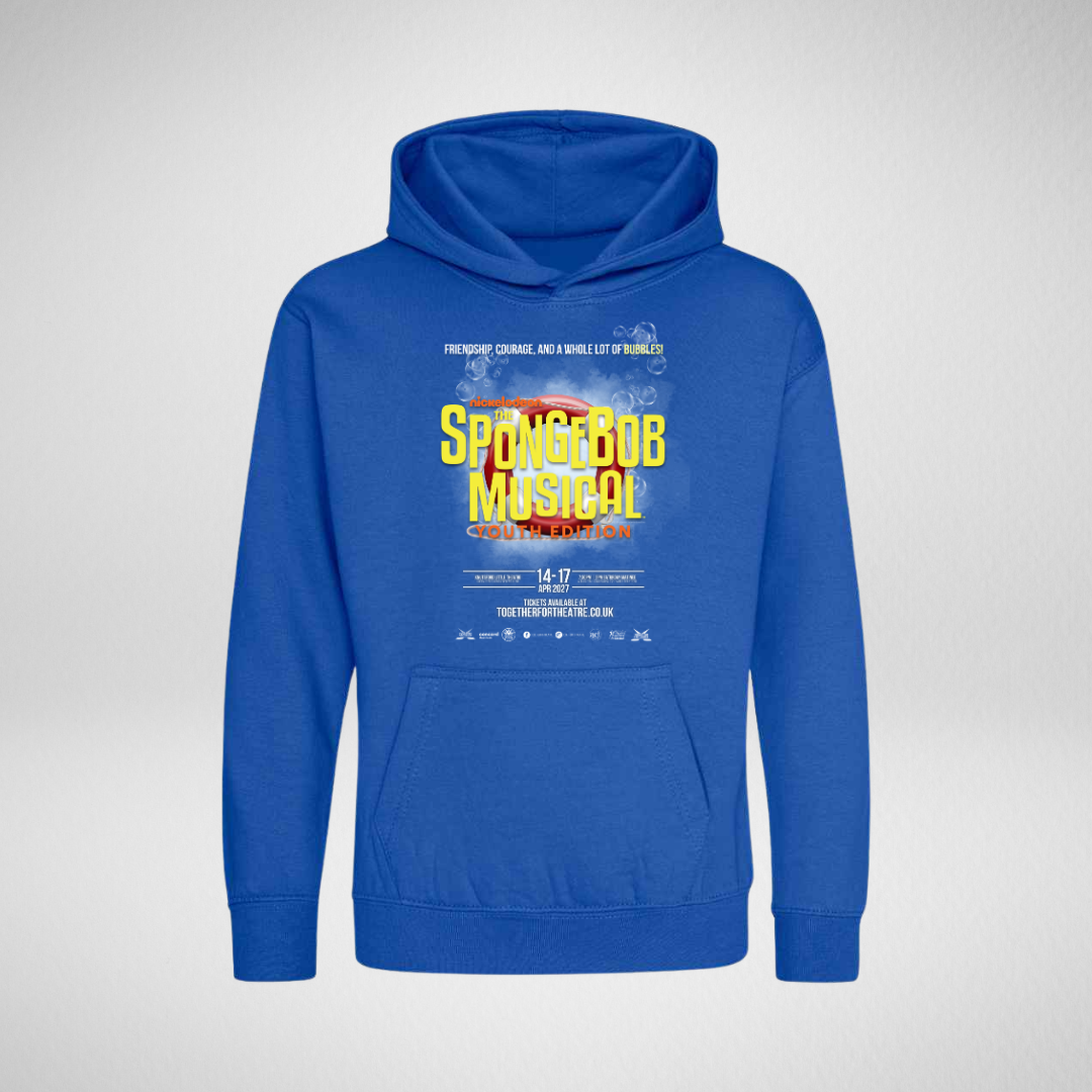 Spongebob Productions Royal Blue Pullover Hoodie
