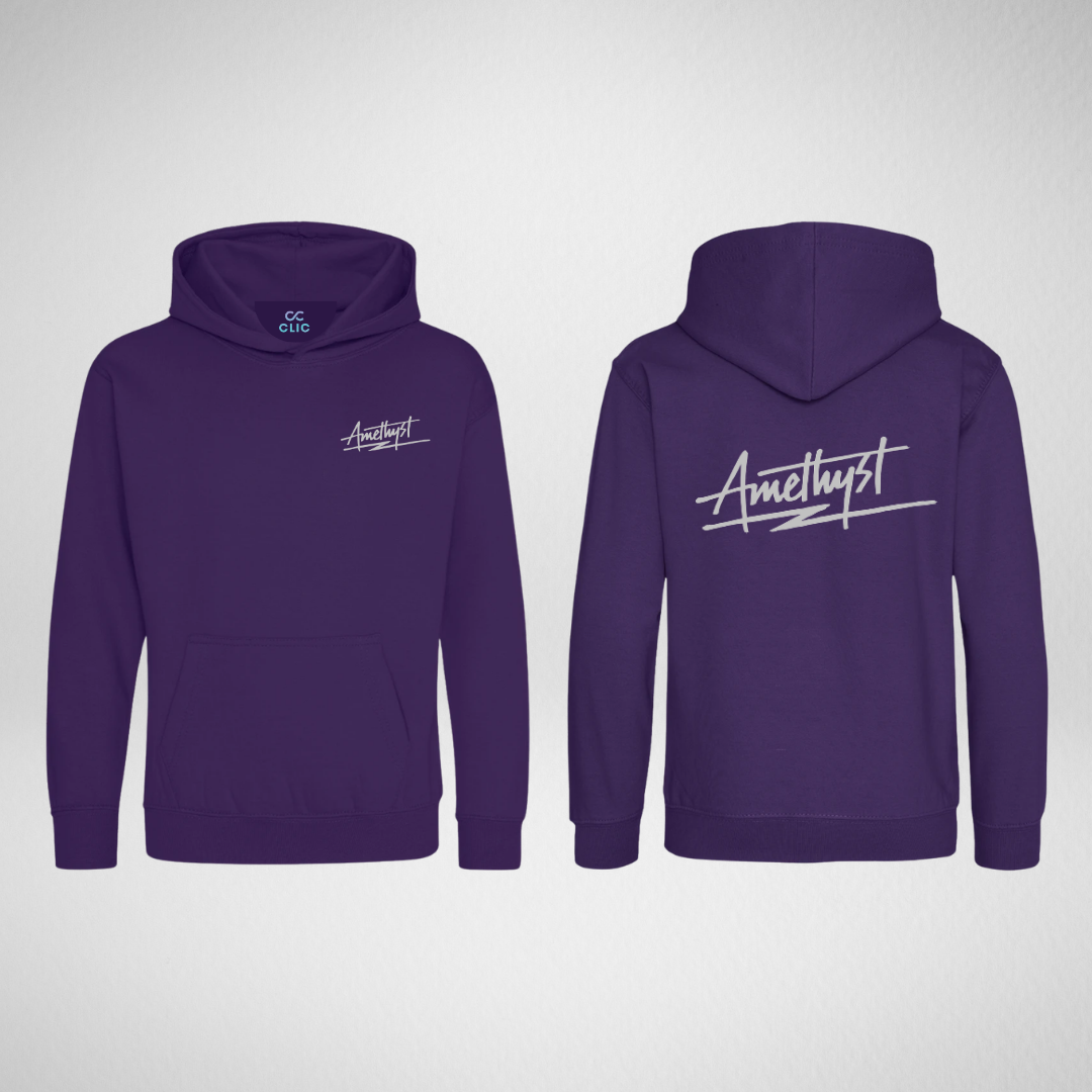 Amethyst Dance Pembrokeshire Purple Pullover Hoodie