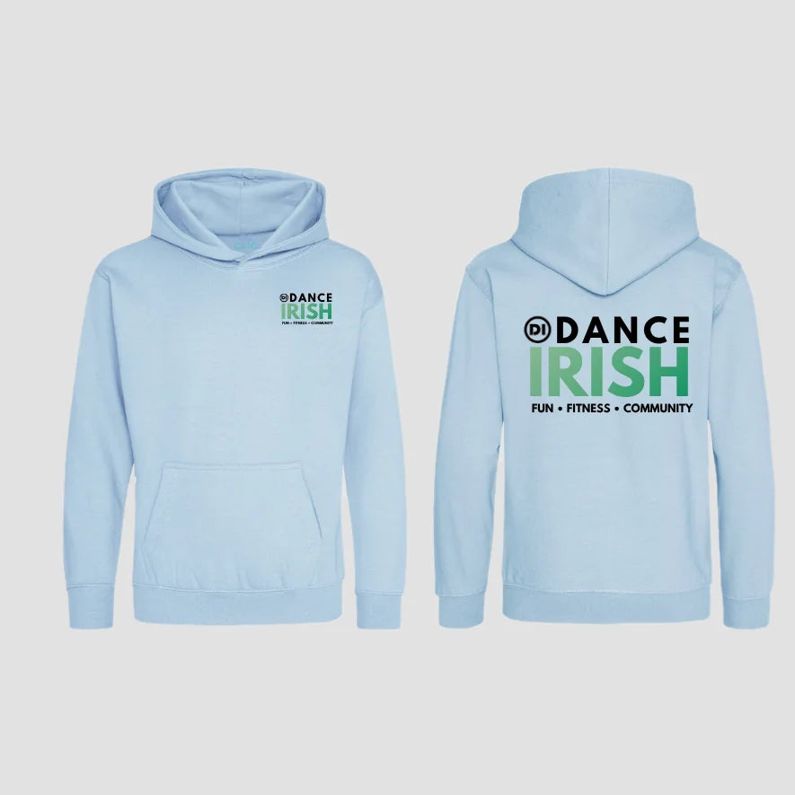 Dance Irish Sky Blue Pullover Hoodie