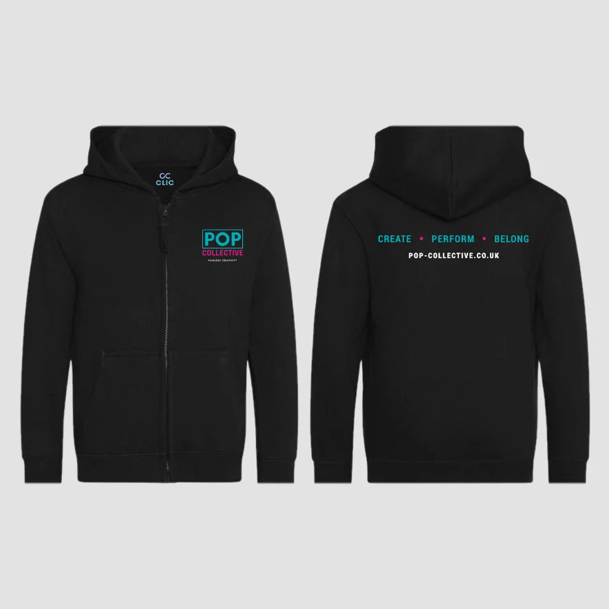 POP Collective Zipped Hoodie