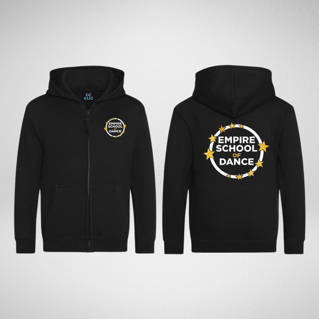 Empire School of Dance Zipped Hoodie