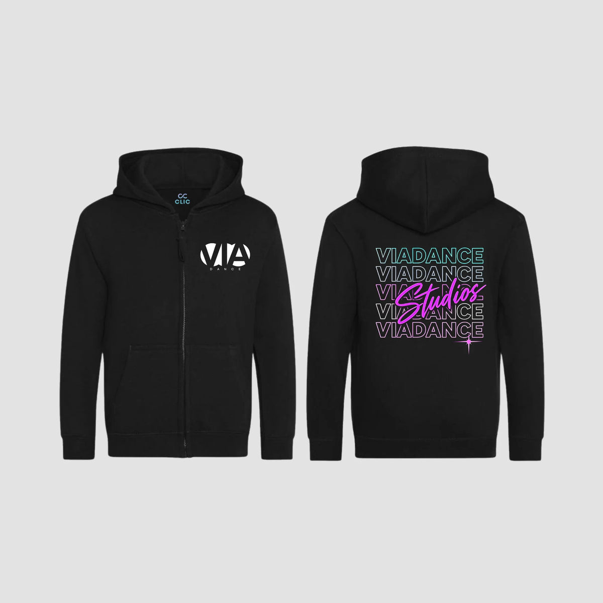 Viadance Zipped Hoodie