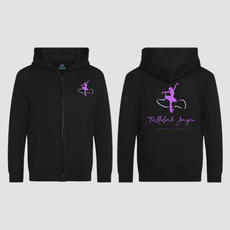 Tallulah Jayne School Of Dance Zipped Hoodie