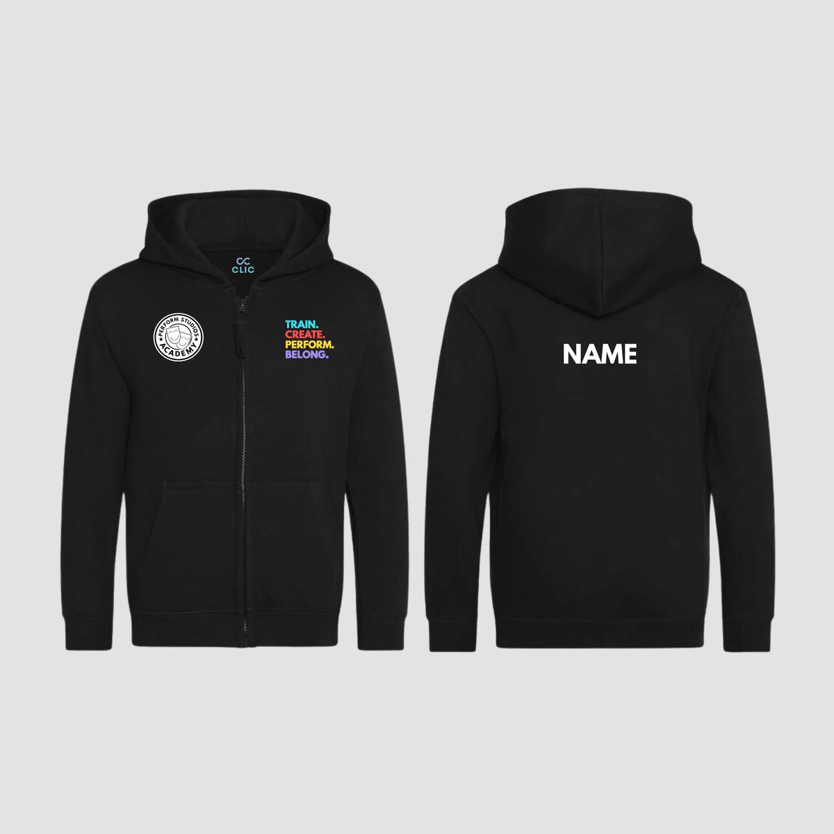 Perform Studios Academy Zipped Hoodie