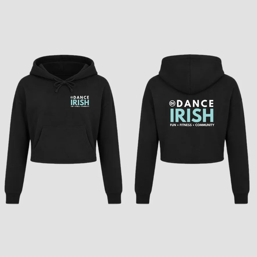Dance Irish Blue Cropped Pullover