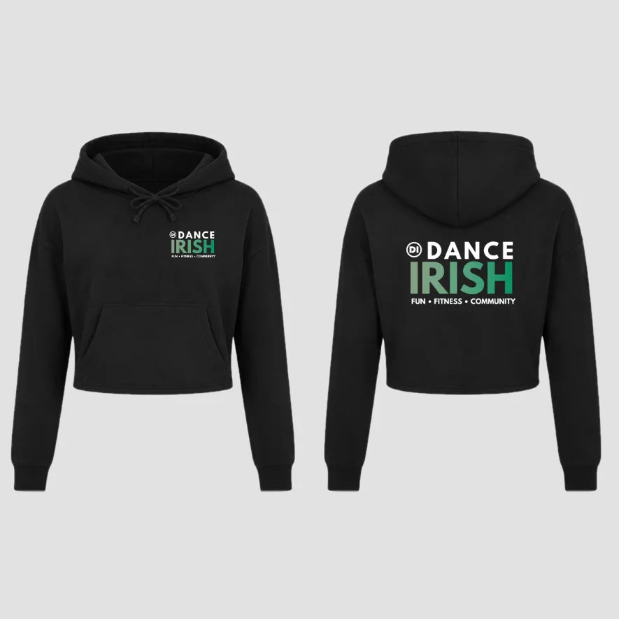 Dance Irish Green Cropped Pullover