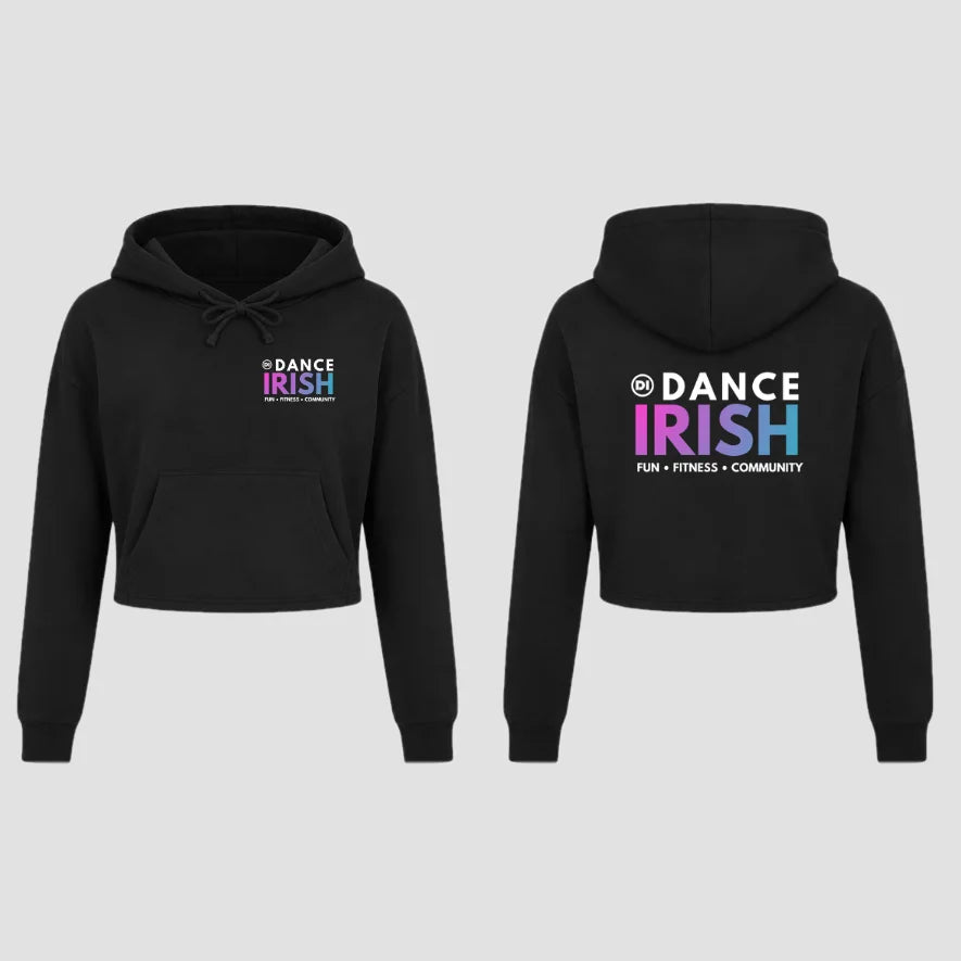Dance Irish Pink Cropped Pullover