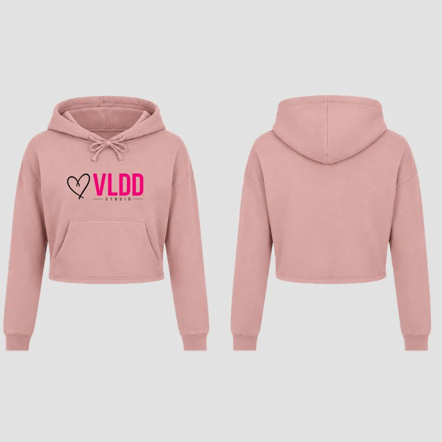 VLDD Studio Pink Cropped Pullover