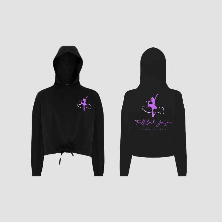 Tallulah Jayne School Of Dance Cropped Drawsting Pullover