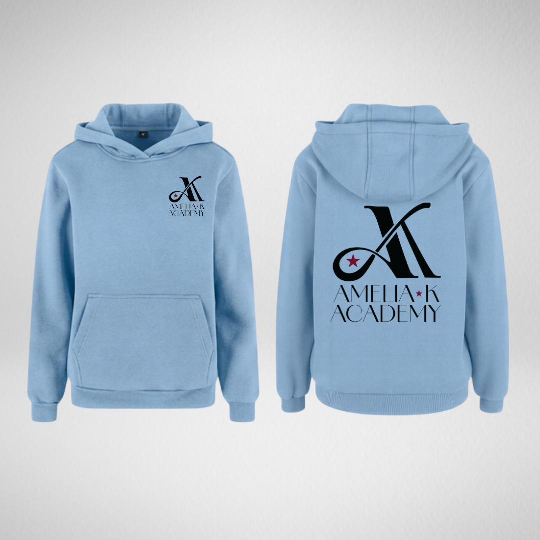 Amelia K Academy Powder Blue Supersoft Hoodie