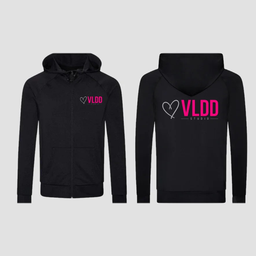 VLDD Studio Contrast Zipped Hoodie