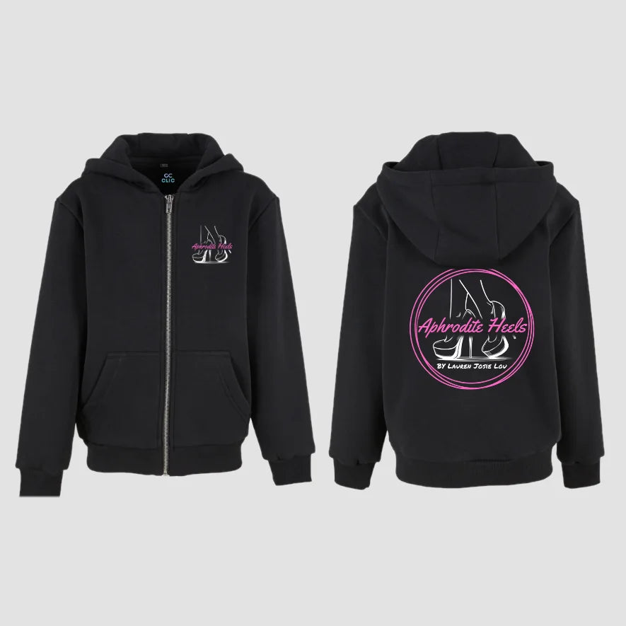 Aphrodite Heels Supersoft Zip Hoodie
