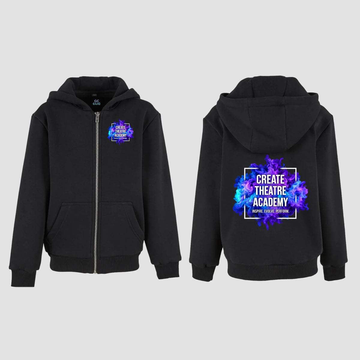 Create Theatre Academy Supersoft Zip Hoodie