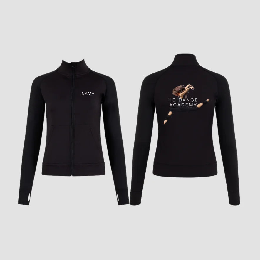 HB Dance Academy Full Zip Uniform Jacket