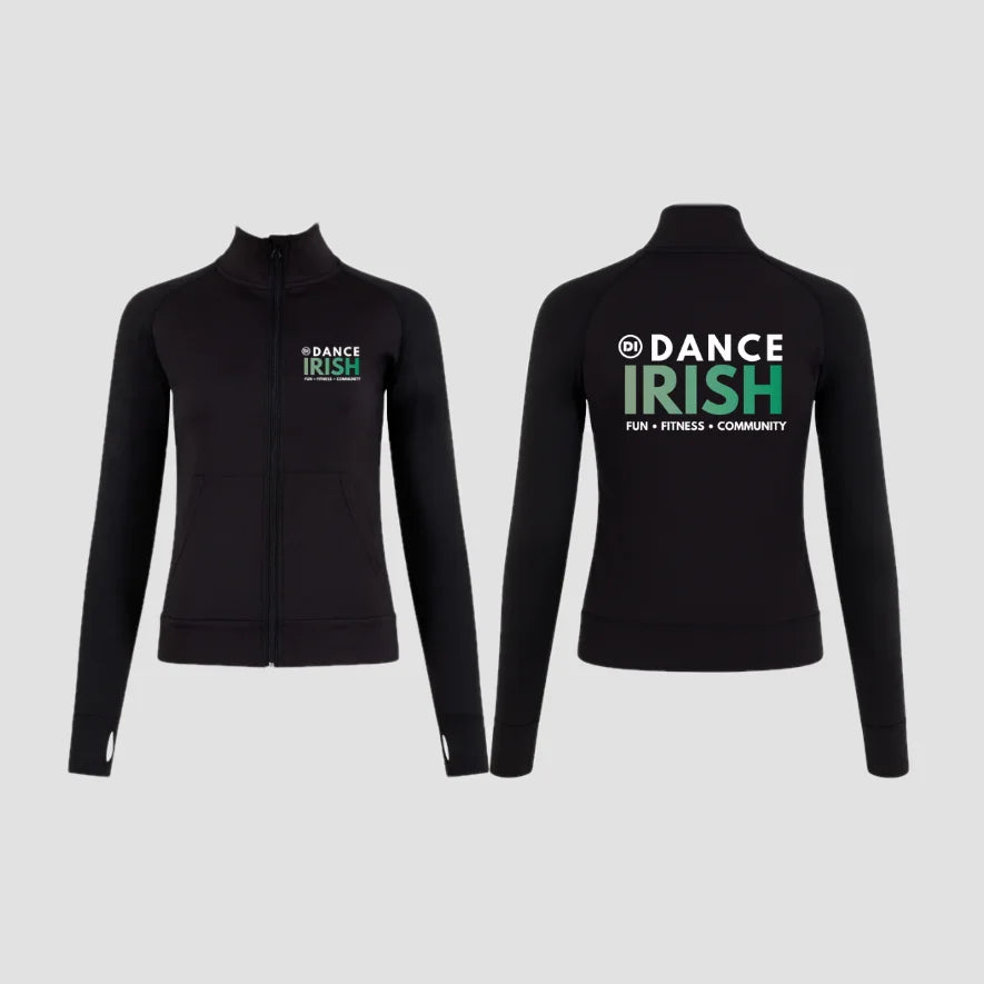 Dance Irish Green Full Zip Uniform Jacket