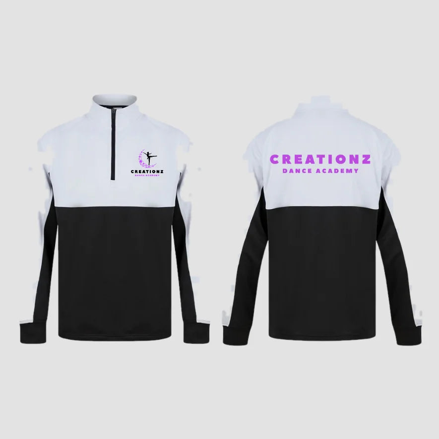 Creationz Dance Academy Team 1_4 Zip Sweatshirt