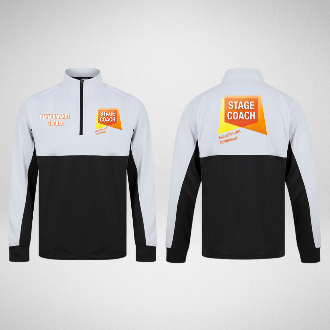 Stagecoach Bridgend and Cowbridge Team 1_4 Zip Sweatshirt