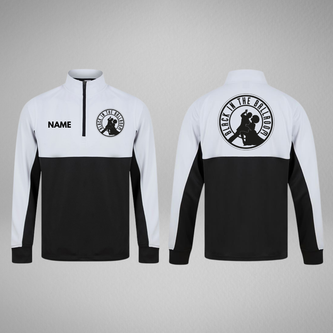 Black in The Ballroom CIC Team ¼ Zip Sweatshirt